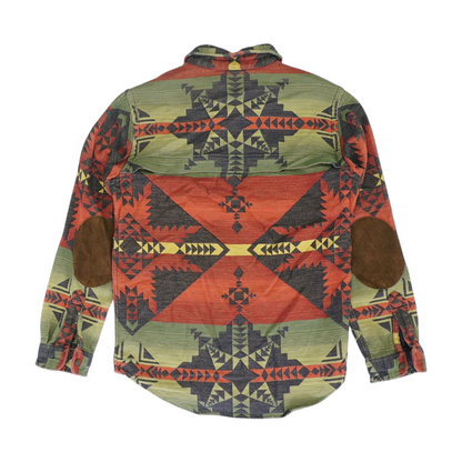 Multi Graphic Flannel Button Down