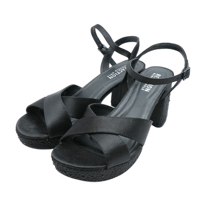 Black Block Heels