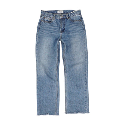 Blue Solid Jeans