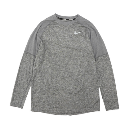 Gray Solid Active T-Shirt