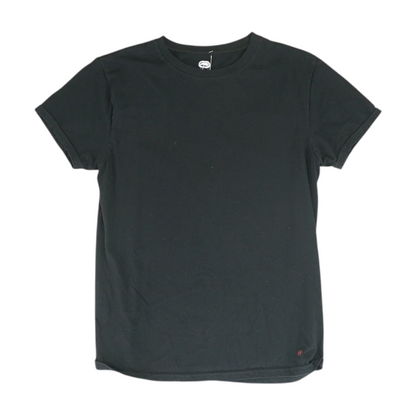 Black Solid T-Shirt
