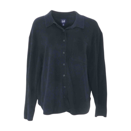 Black Cardigan Sweater