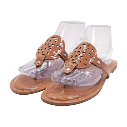 Tan Flip-Flop Sandals