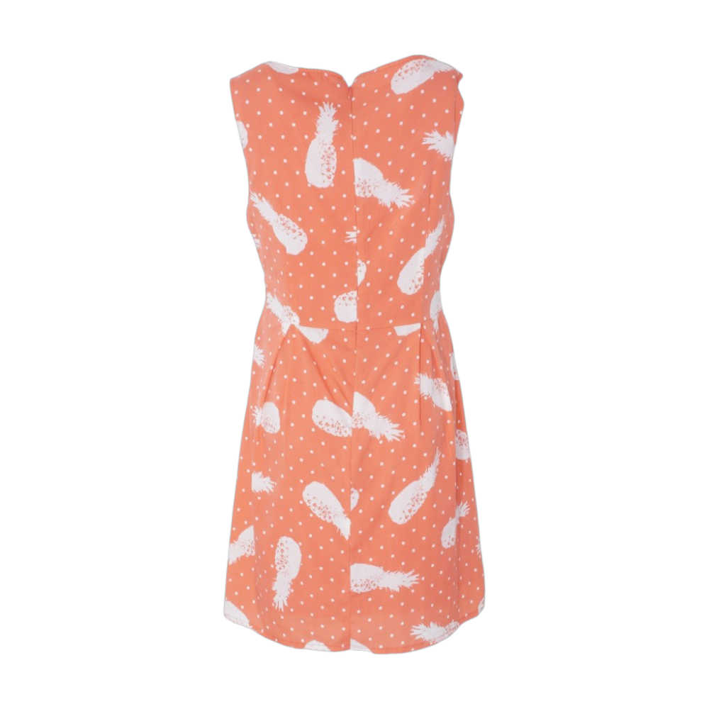 jules printed mini dress Maison Jules Womens Printed Split-Neck Mini Dress