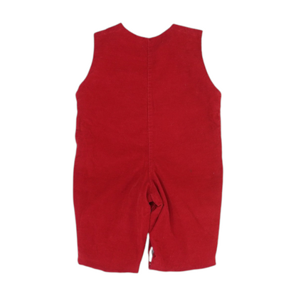 Red Sleeveless One-Piece