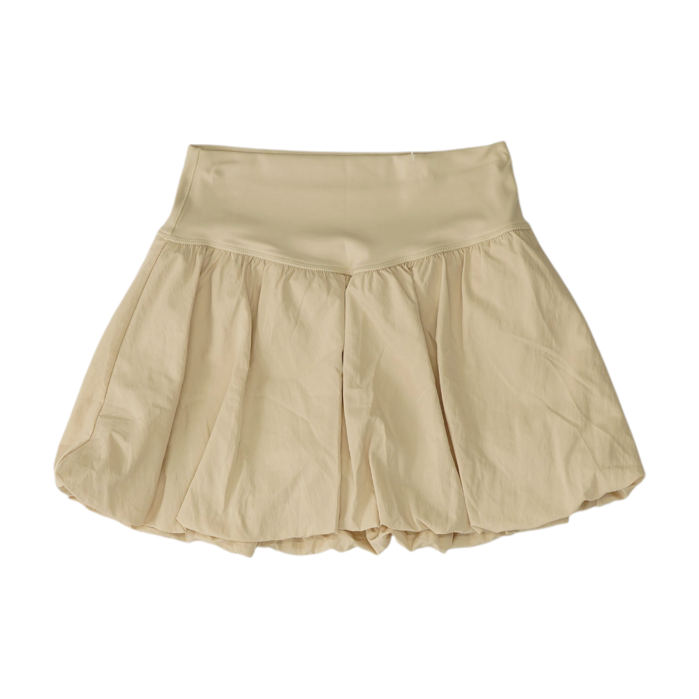 Beige Mini Skort