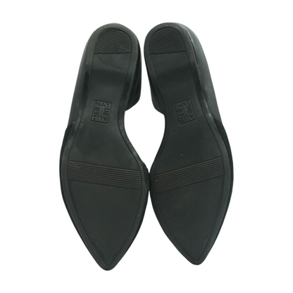 Black Slip-On Flats