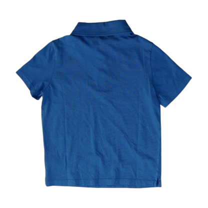 Blue Short Sleeve Polo
