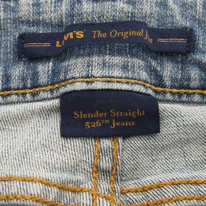 Vintage Blue Straight Jeans