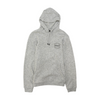 Gray Solid Hoodie Pullover