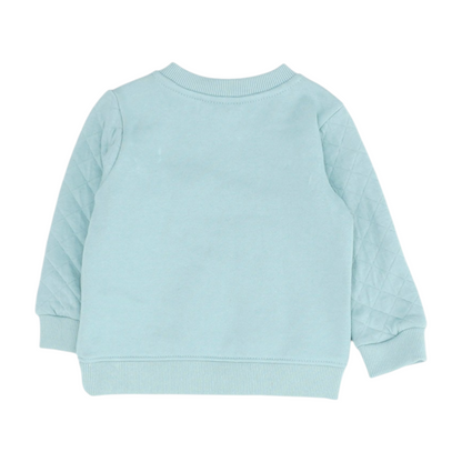 Gray Graphic Sweatshirt Pullover