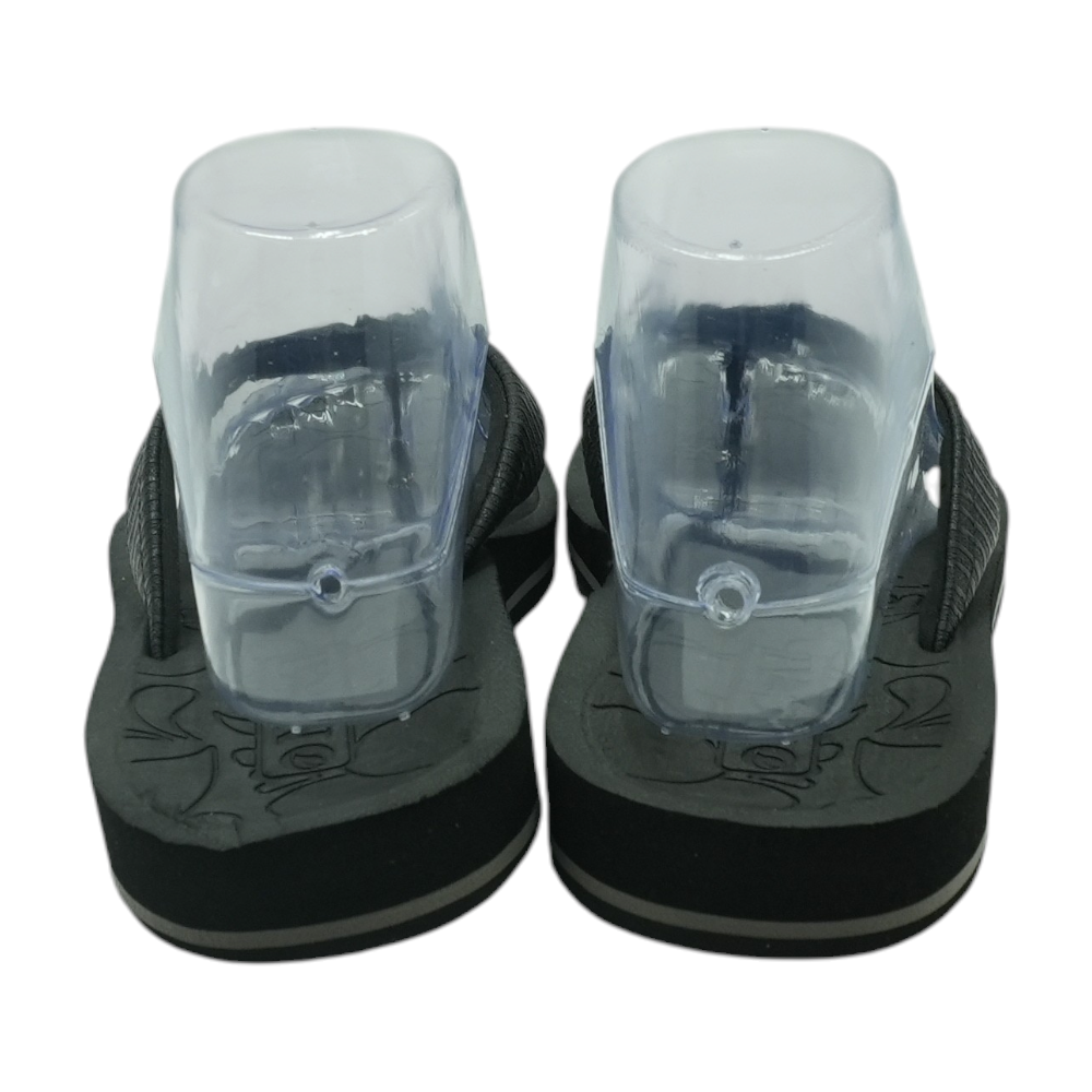 Black Flip-Flop Sandals