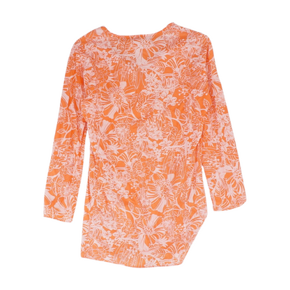 Pink Floral Blouse