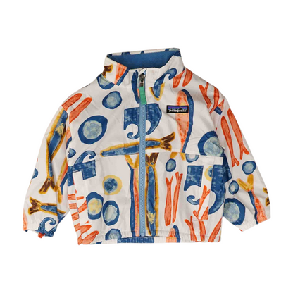 White Graphic Jacket