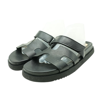 Black Casual Slide Sandals