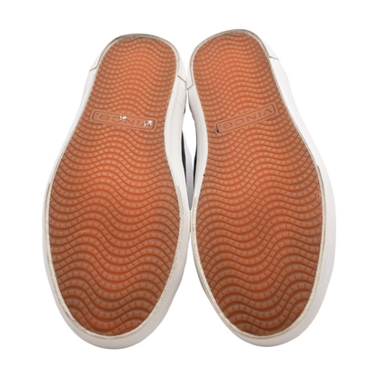 Navy Low-Top Athletic Shoes