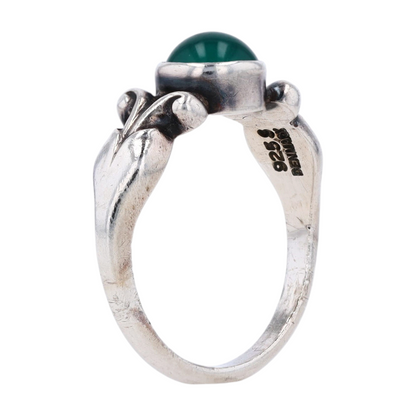 Sterling Silver Chalcedony Fashion Ring