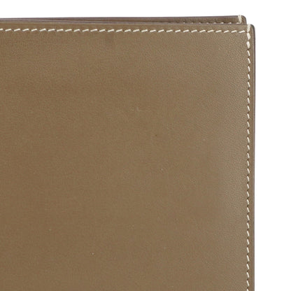 Citizen Twill Compact Wallet in Etuope Leather