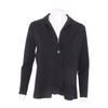 Black Maternity Solid Blazer