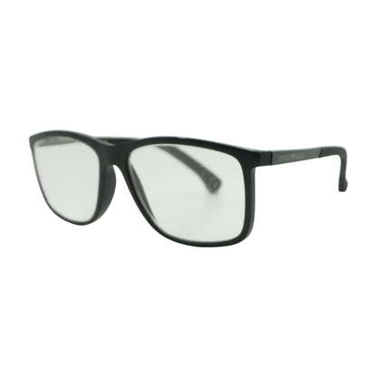 Black EA6043 Square Prescription Eyewear