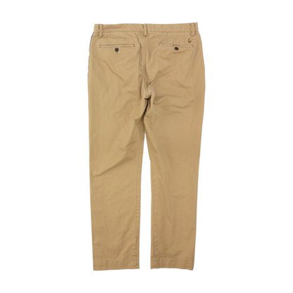 Tan Regular Pants