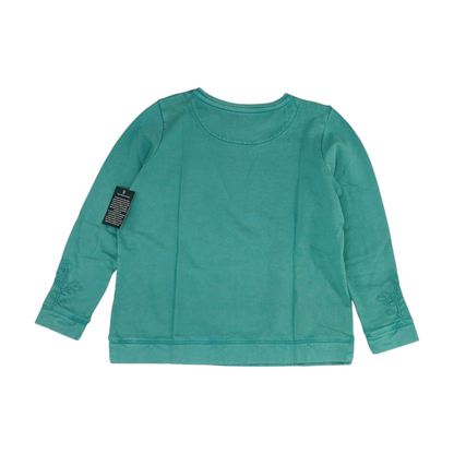 Green Petite Blouse