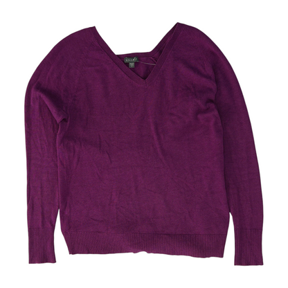 Purple Pullover Sweater