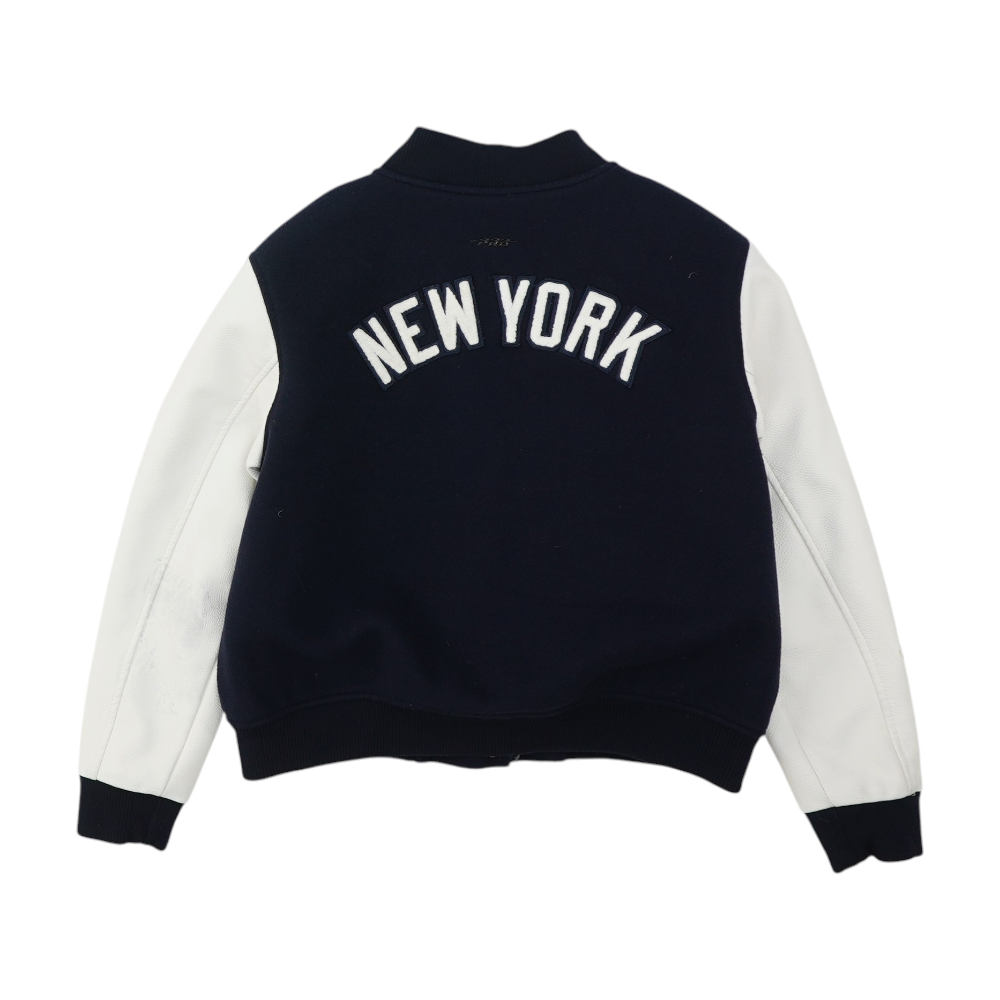 Navy Color Block Jacket