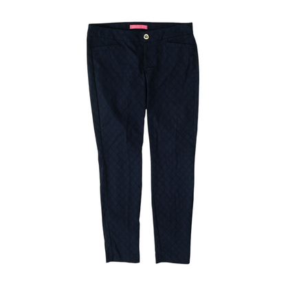 Navy Abstract Pants