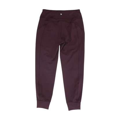 Burgundy Tapered Pants