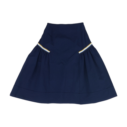 Navy Midi Skirt
