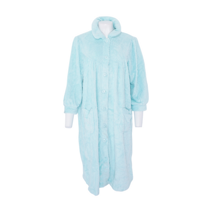 Blue Solid Robe