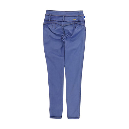 Vintage Blue Solid Jeans
