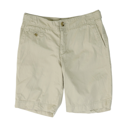 Tan Solid Chino / Khaki Shorts