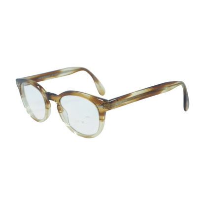 Brown Sheldrake Round Prescription Eyewear