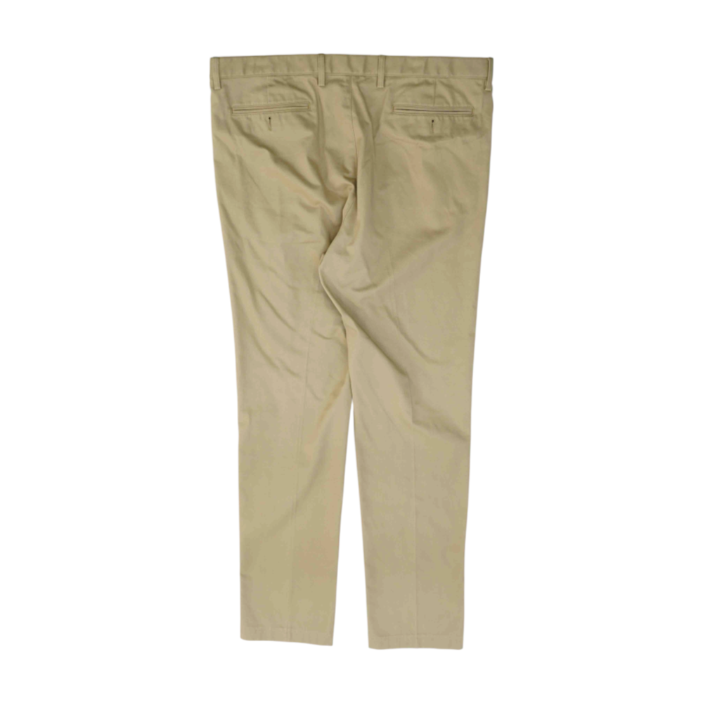 Khaki Straight Pants