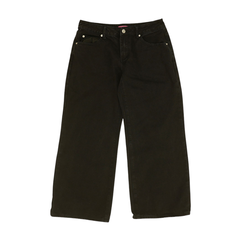 Black Wide Leg Jeans