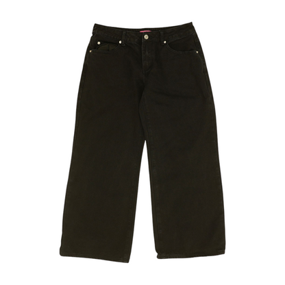 Black Wide Leg Jeans