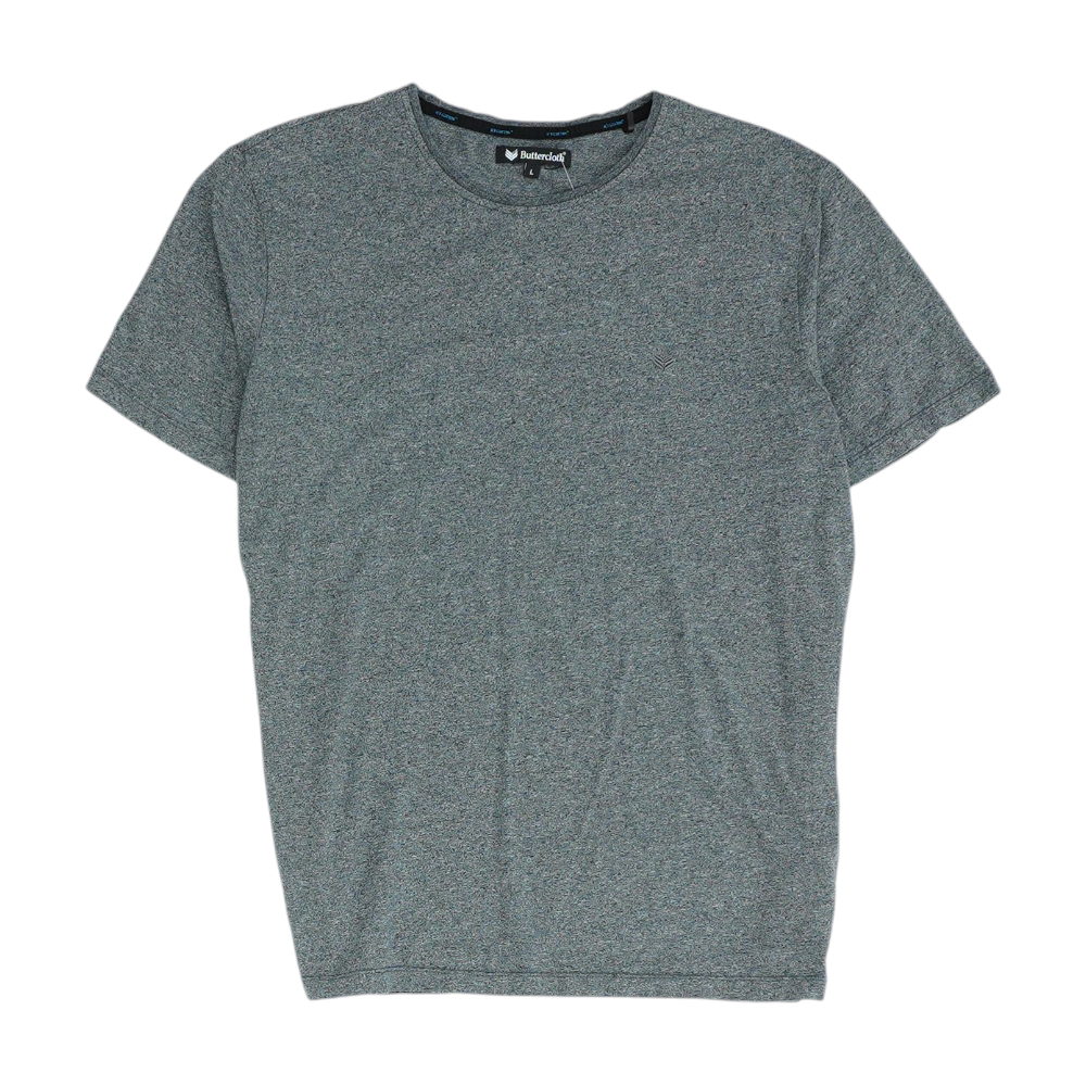 Gray Solid Active T-Shirt