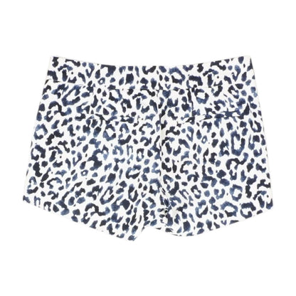 Blue Animal Print Shorts