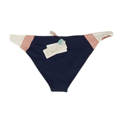 Navy Color Block Swim Bottom