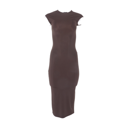 Brown Midi Dress