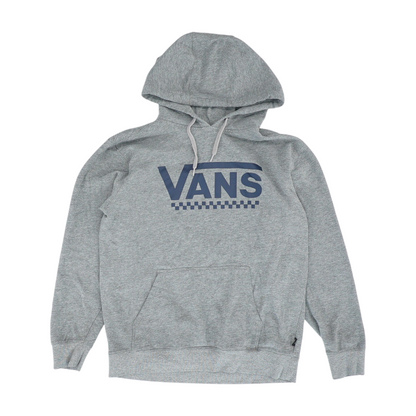 Gray Solid Hoodie Pullover