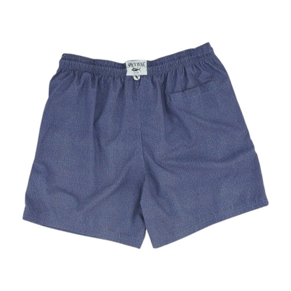 Blue Abstract Swim Bottom