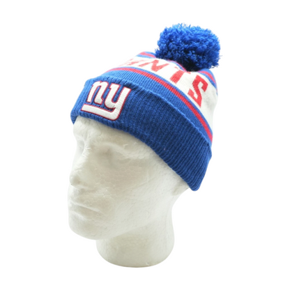 Blue New York Giants Beanie Hat