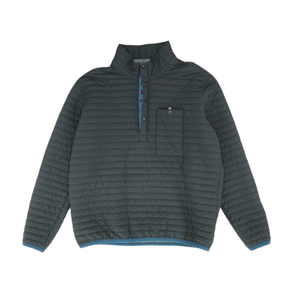Black Solid 1/4 Zip Pullover