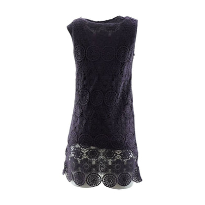 Purple Misc Mini Dress