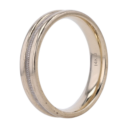 14K Yellow Gold Band
