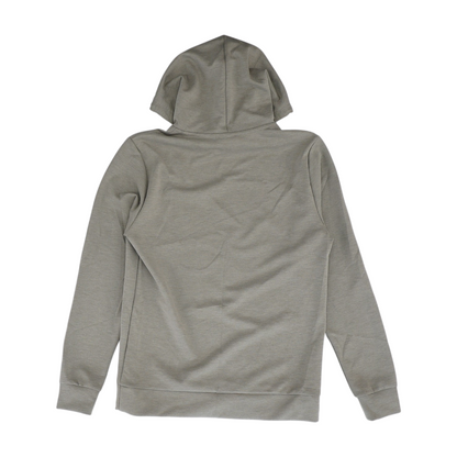 Brown Solid Hoodie Pullover