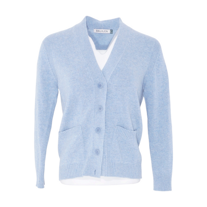 Blue Cardigan Sweater